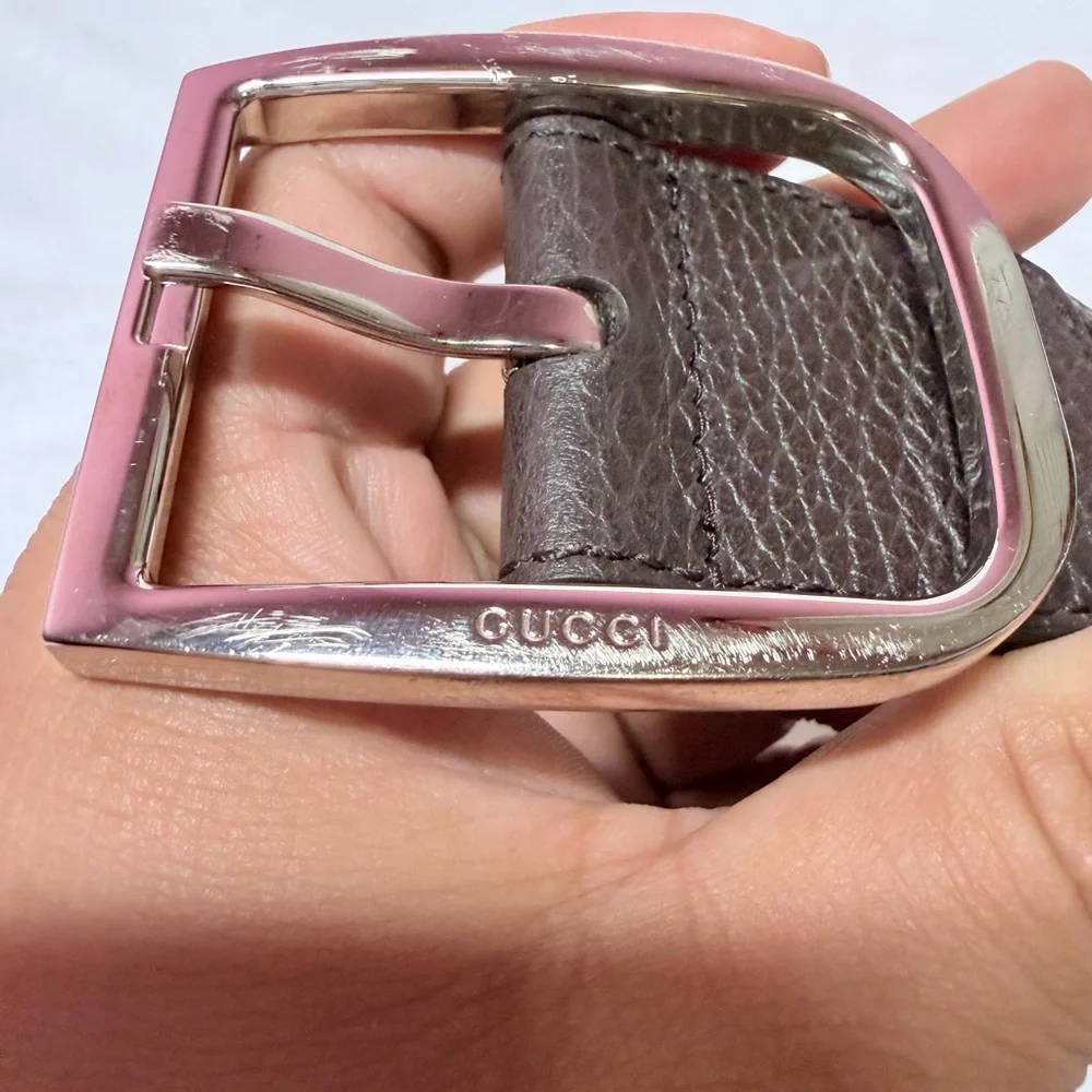 👨🏻Gucci Black and Brown Men's Belt